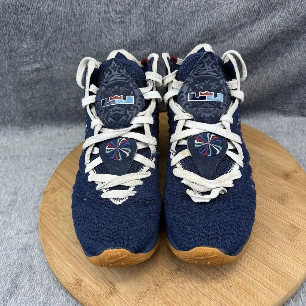 Nike LeBron 17 Shoes Mens Size 5.5 Blue High Top Basketball Sneakers CD5056-400